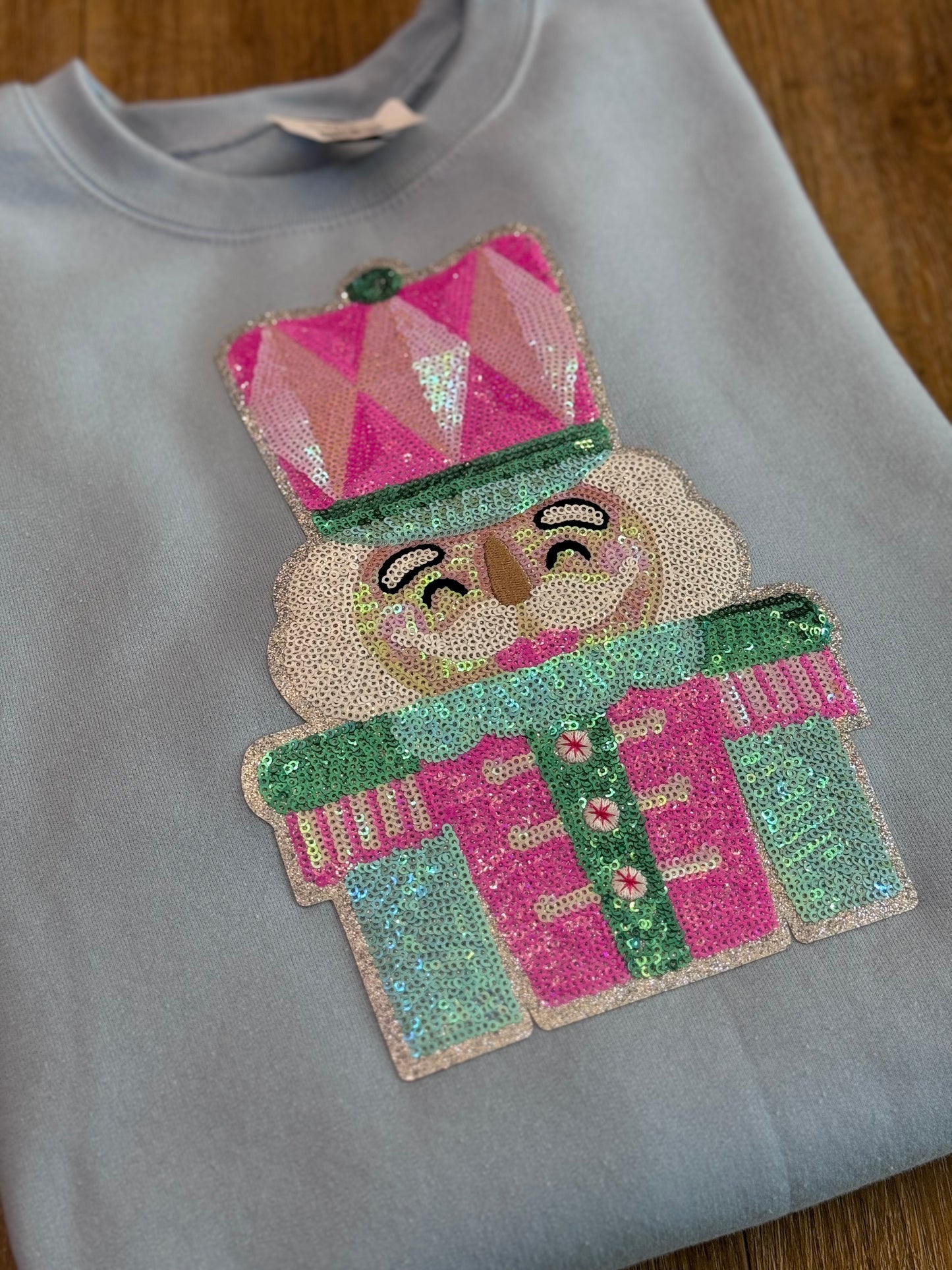 Nutcracker Patch Sweatshirt
