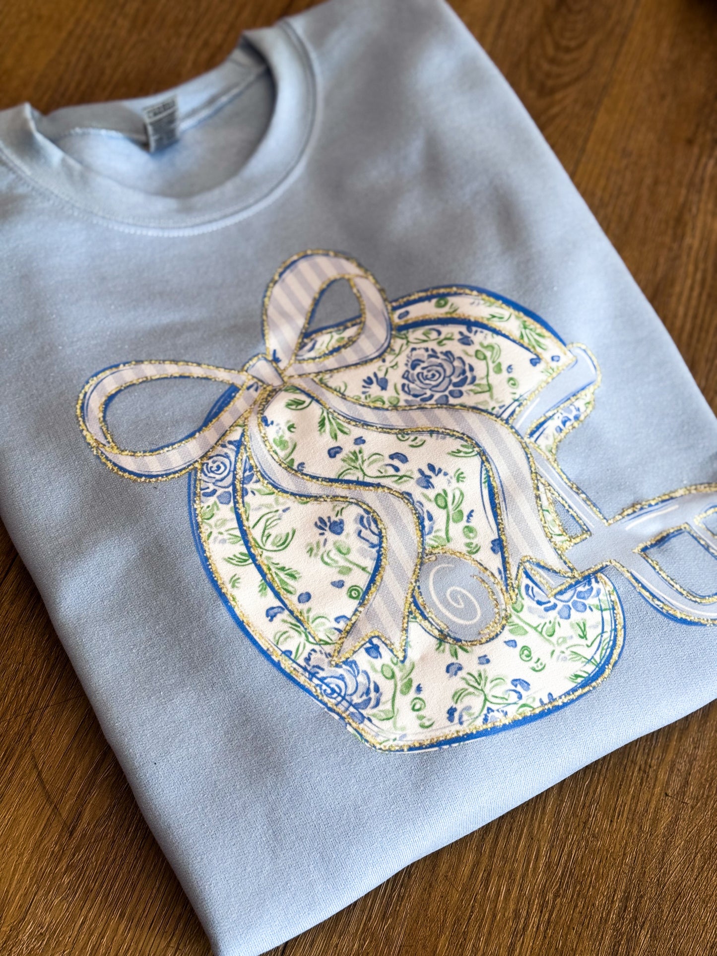 Coquette Football Crewneck