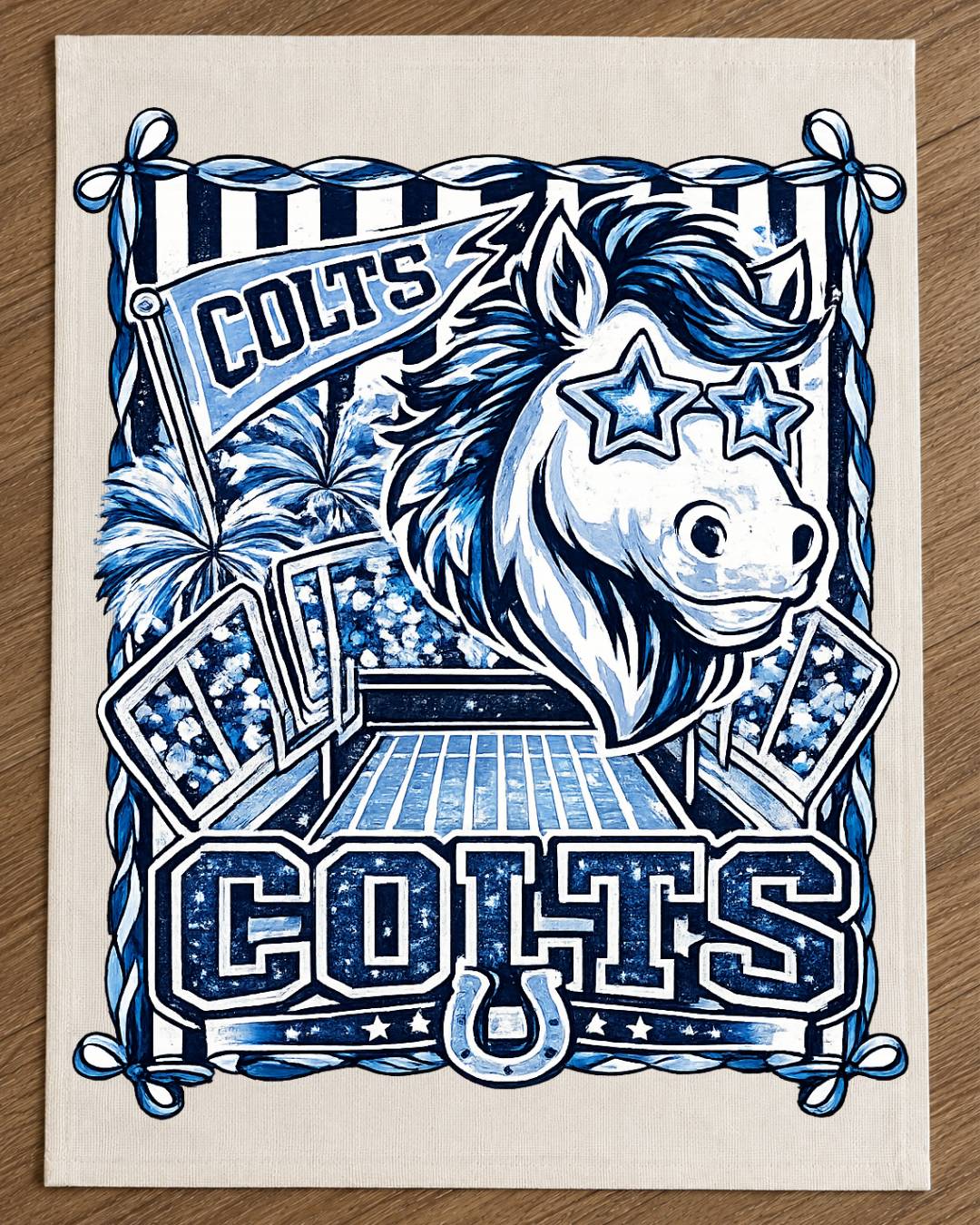Colts Garden Flag