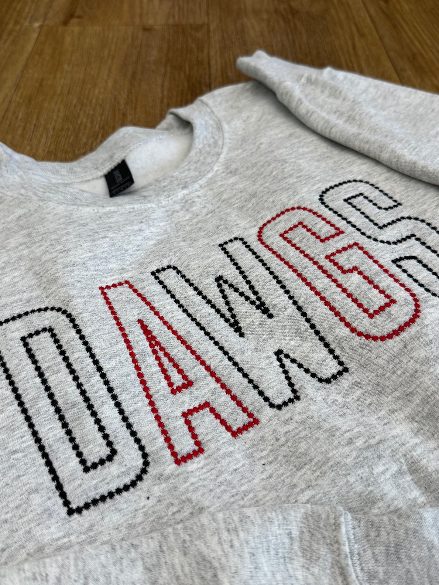 Dawgs Embroidered Dot Mascot