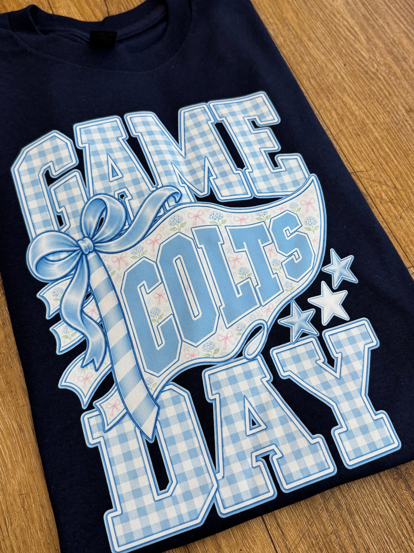 Girly Colts Game Day