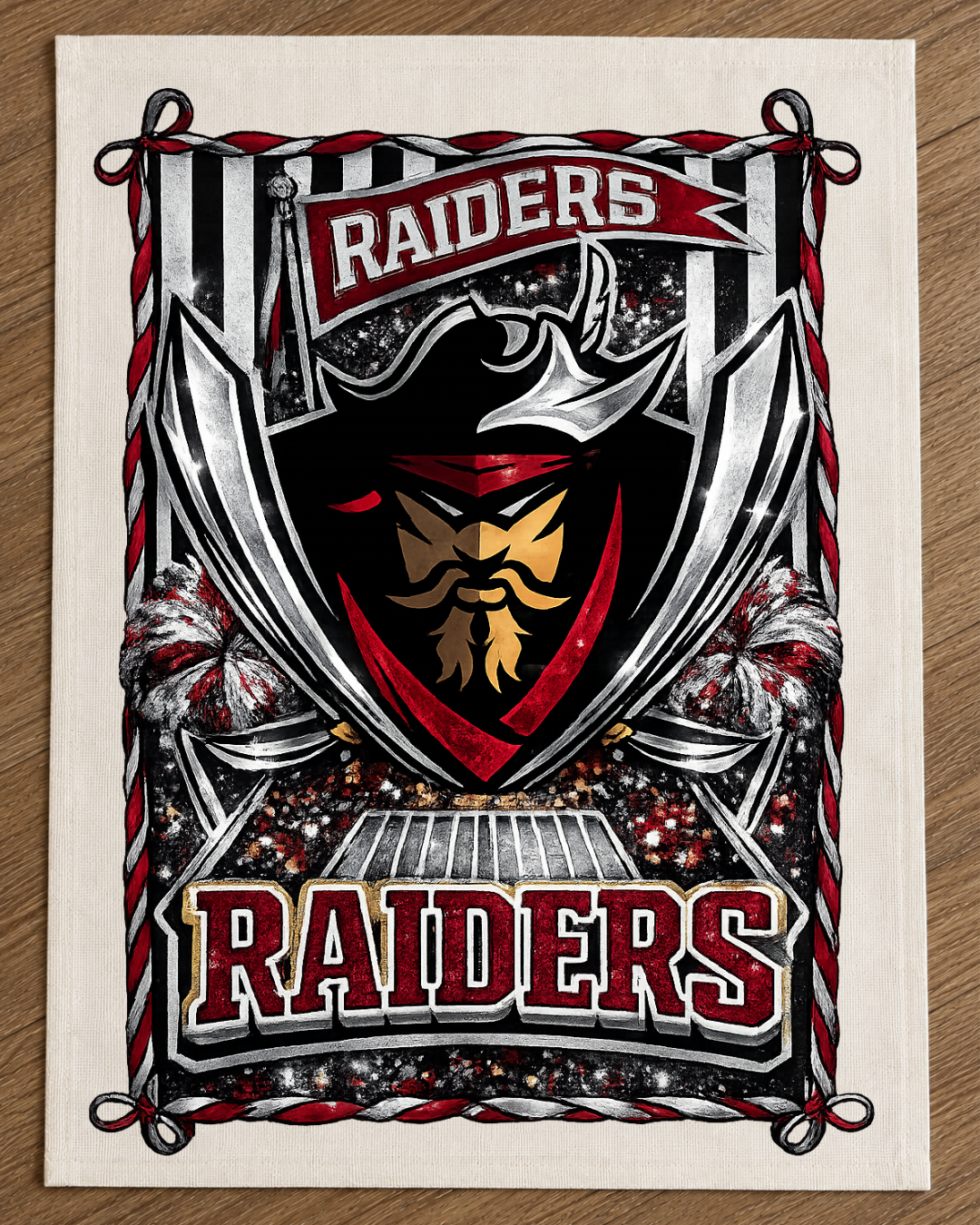 Raiders Garden Flag