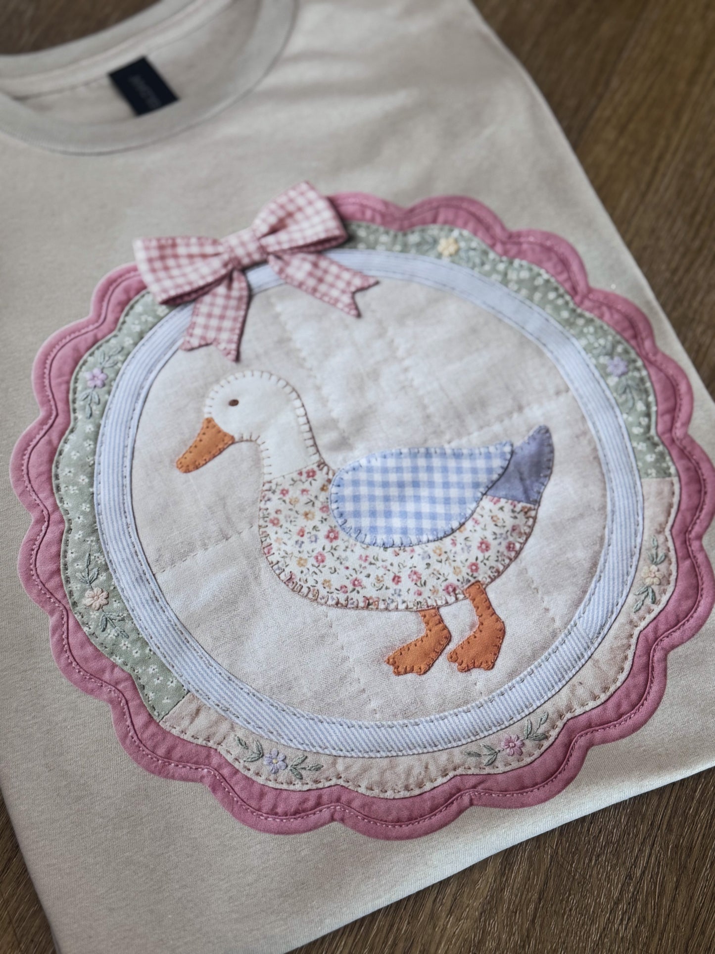 Quilted Coquette Duck