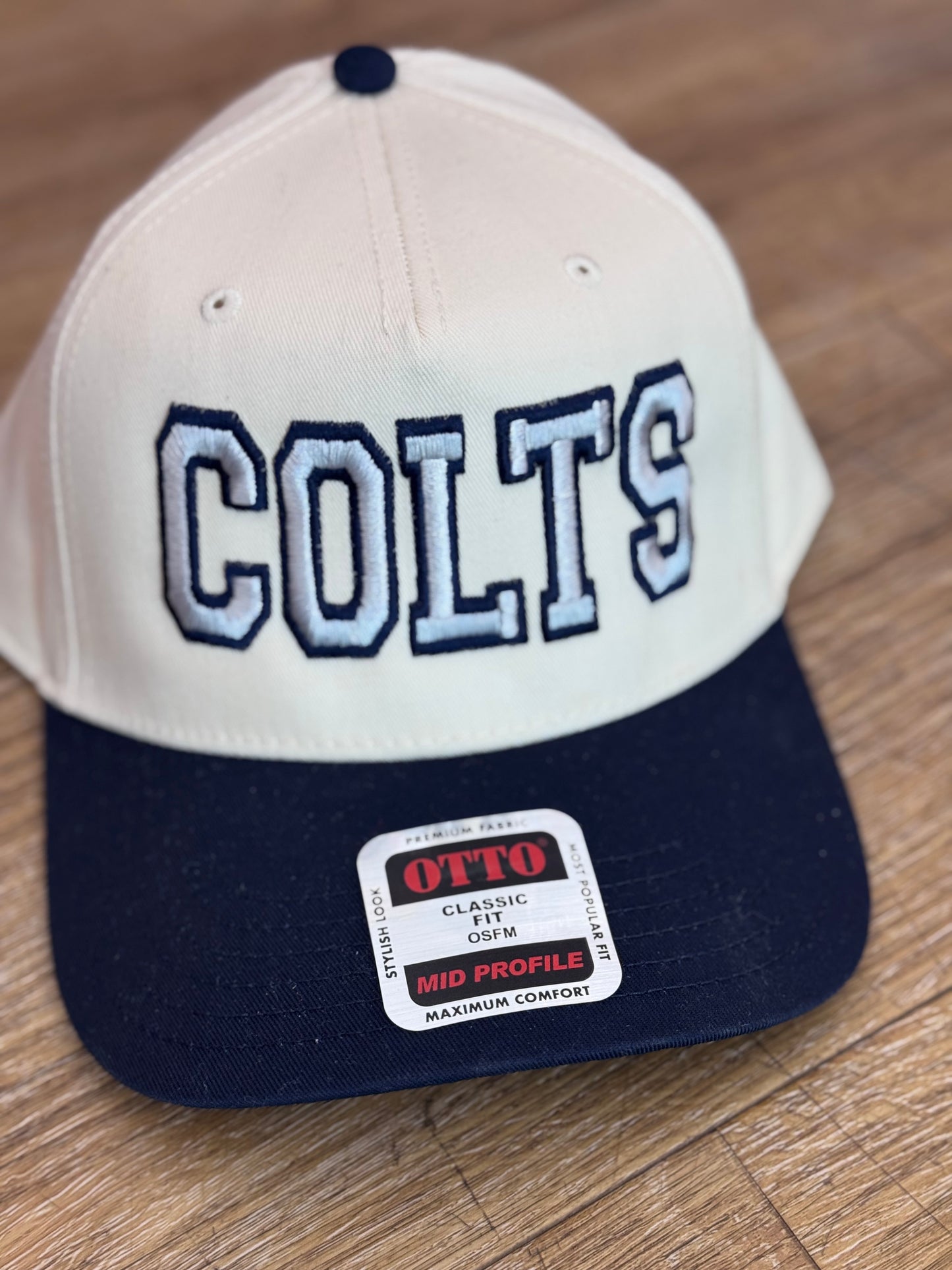 Embroidered Mascot Cap