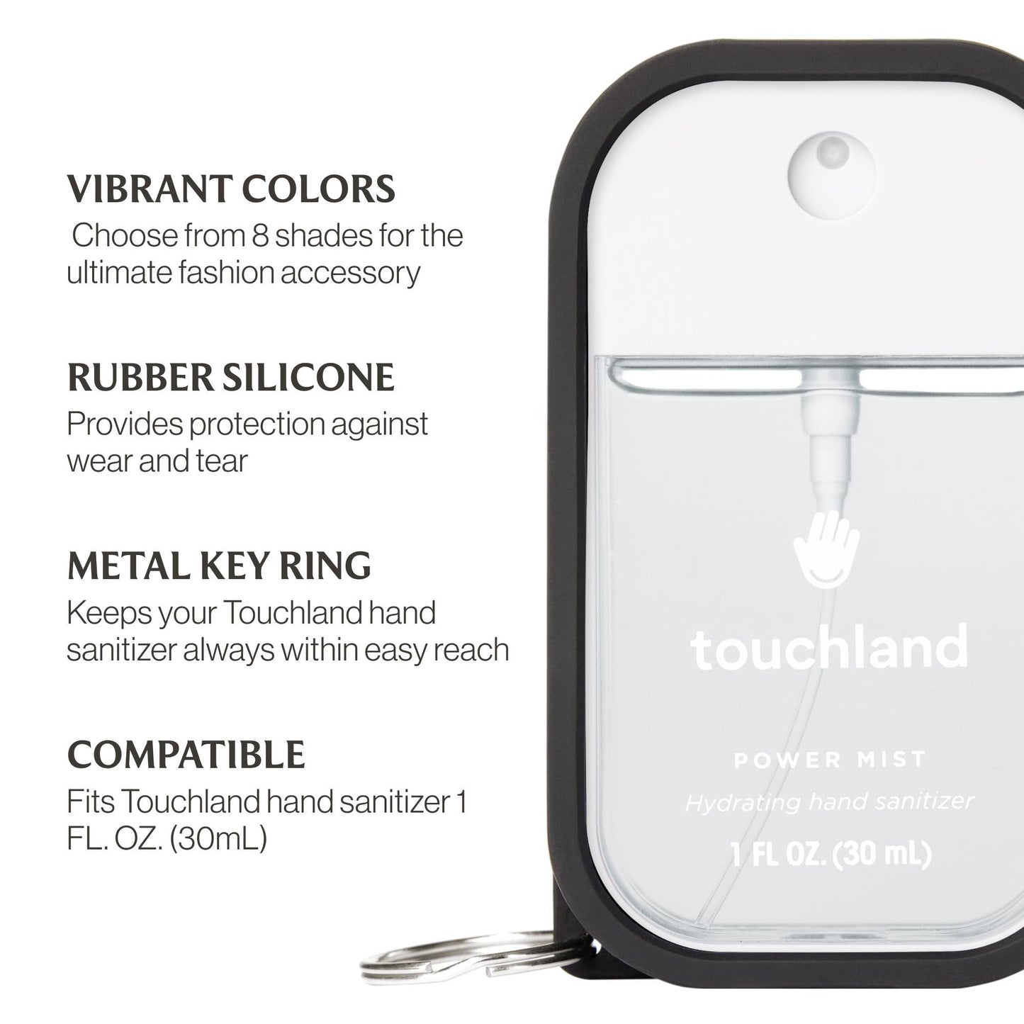 Jet Black Hand Mist Case