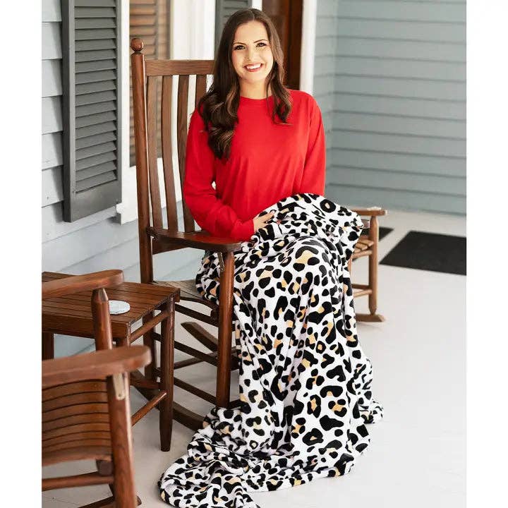Catwalk Leopard Blanket #M280VL-CATW
