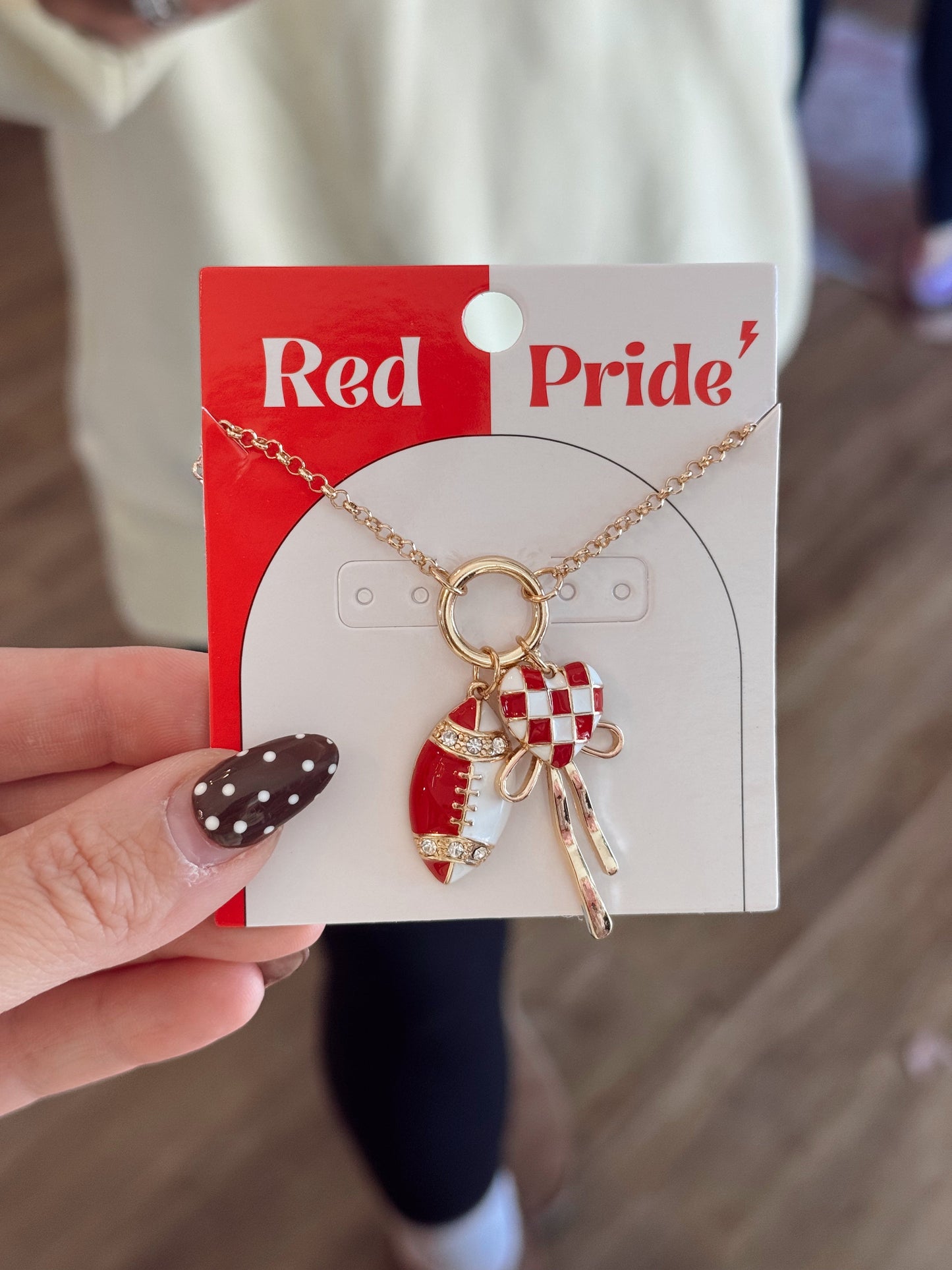 Team Pride Charm Necklace