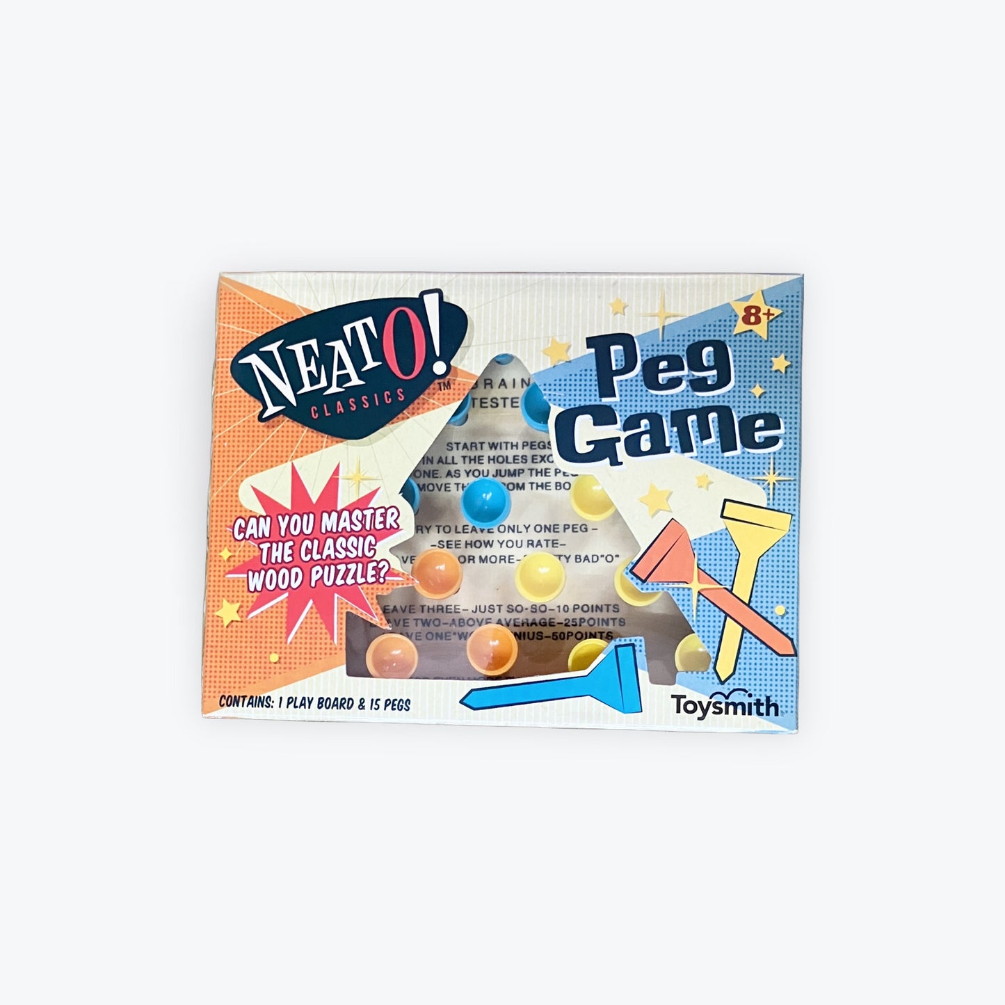 Wooden Peg Game