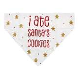 i Ate Santa’s Cookies Holiday Pet Bandana