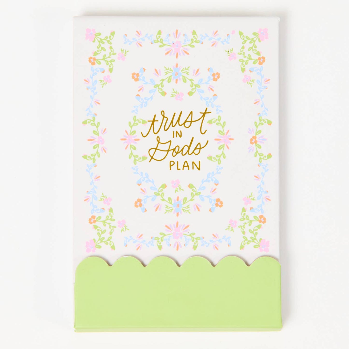 Flip Notepad Trust in God's Plan