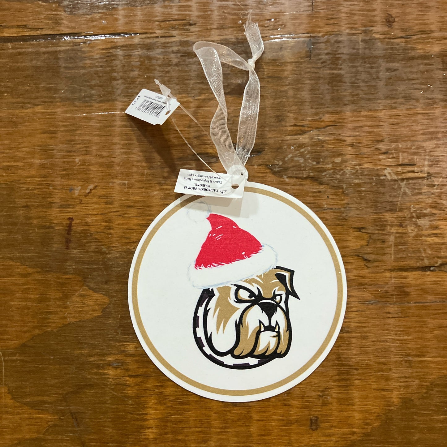 Bulldog Ornament