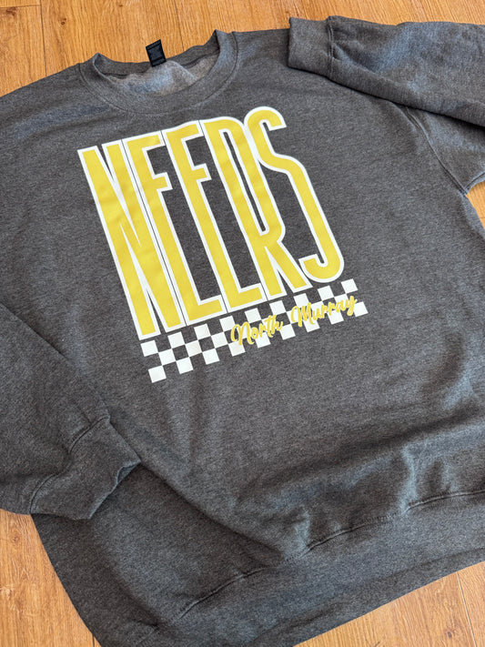 Checkered Neers Crewneck