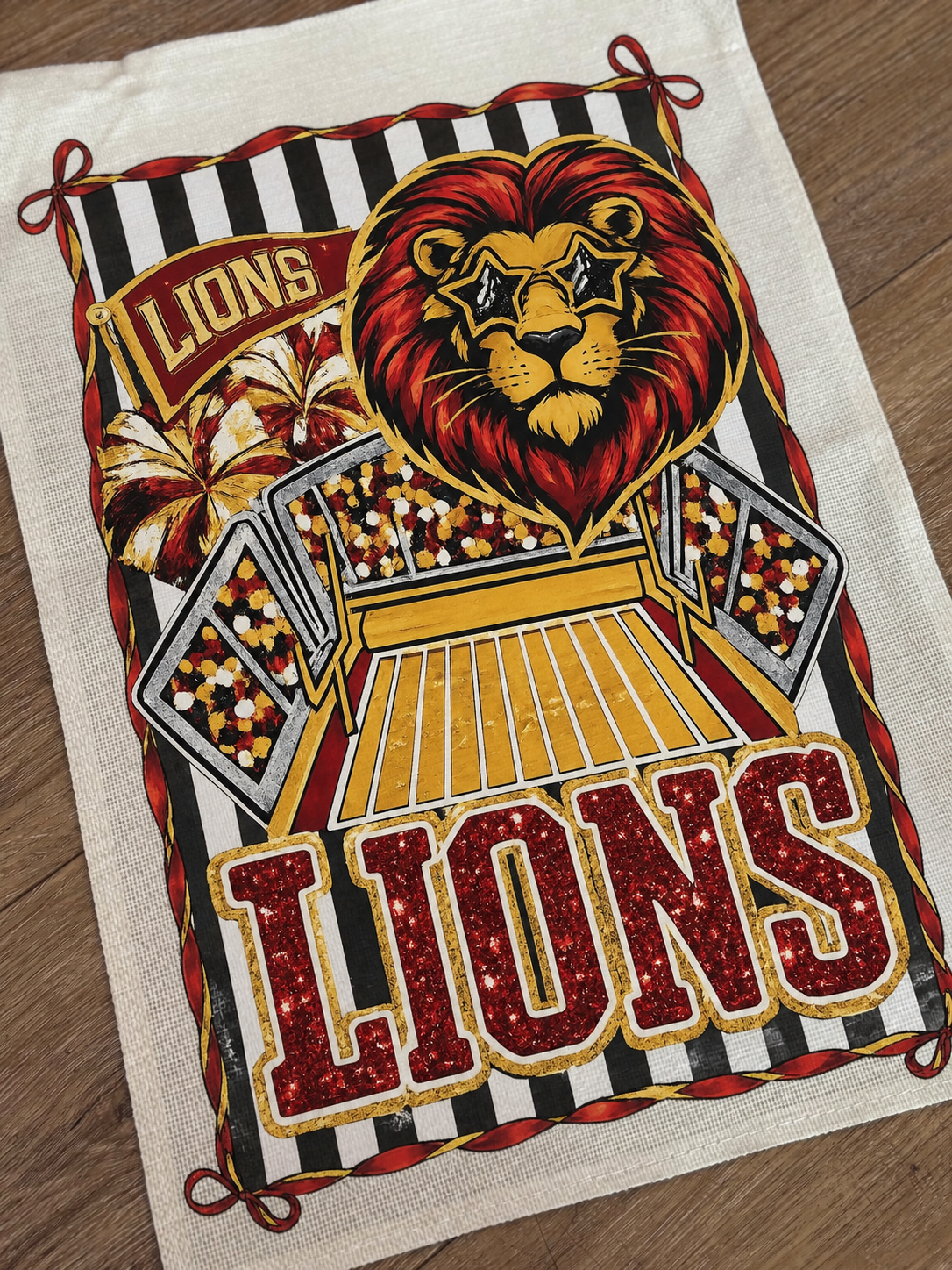 Lions Garden Flag