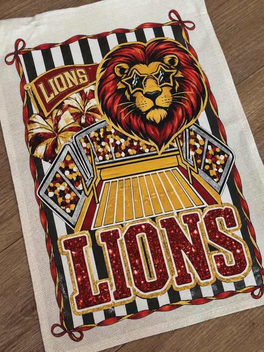 Lions Garden Flag