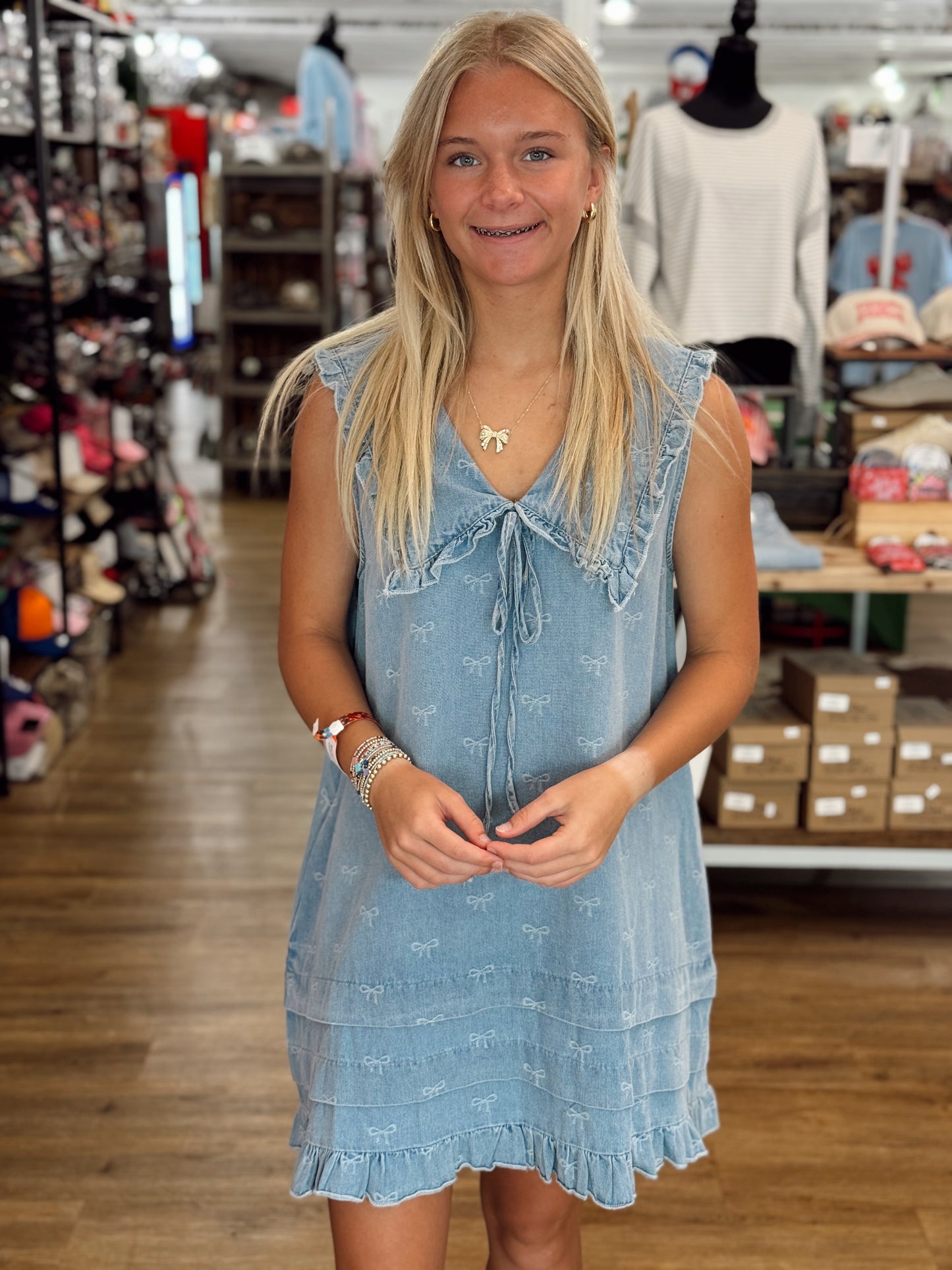 Maddi Denim Dress