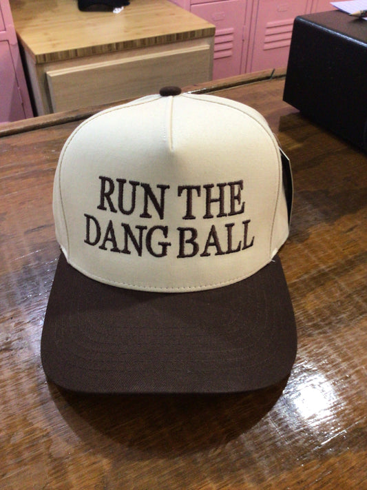 Run the dang ball