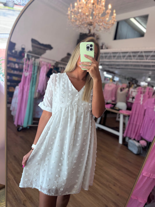 Spring Fling Dress - Natural