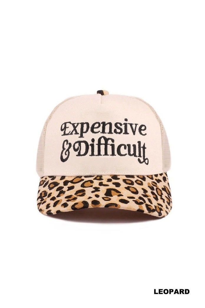 Expensive And Difficult Cheetah Hat