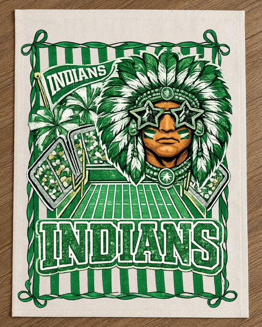 Indians Garden Flag