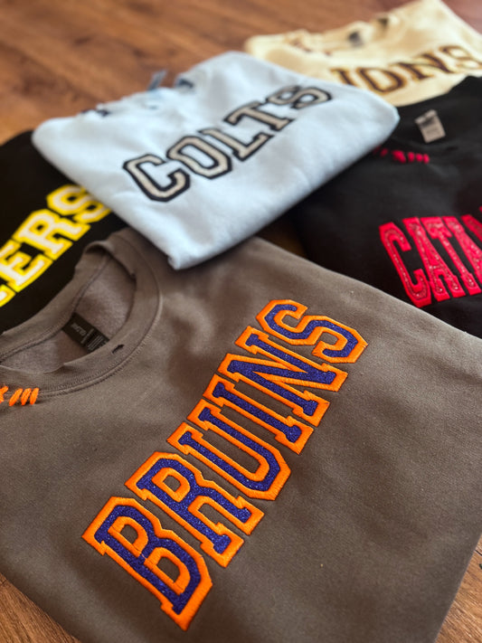 Customizable Embroidered Crewneck