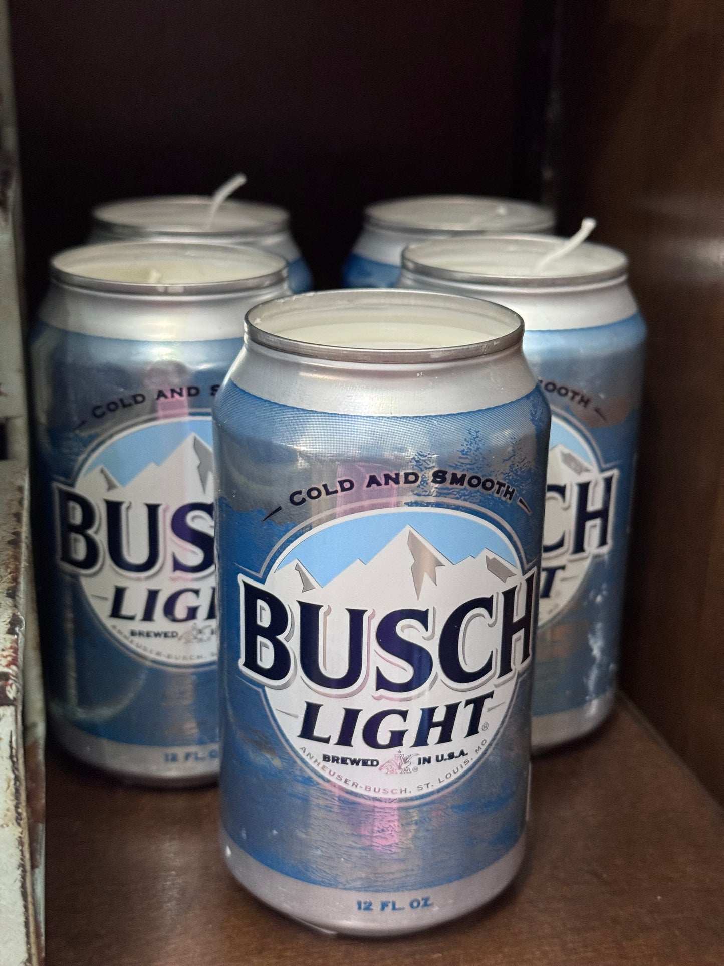 Busch Light Candle