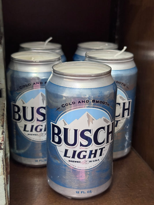 Busch Light Candle