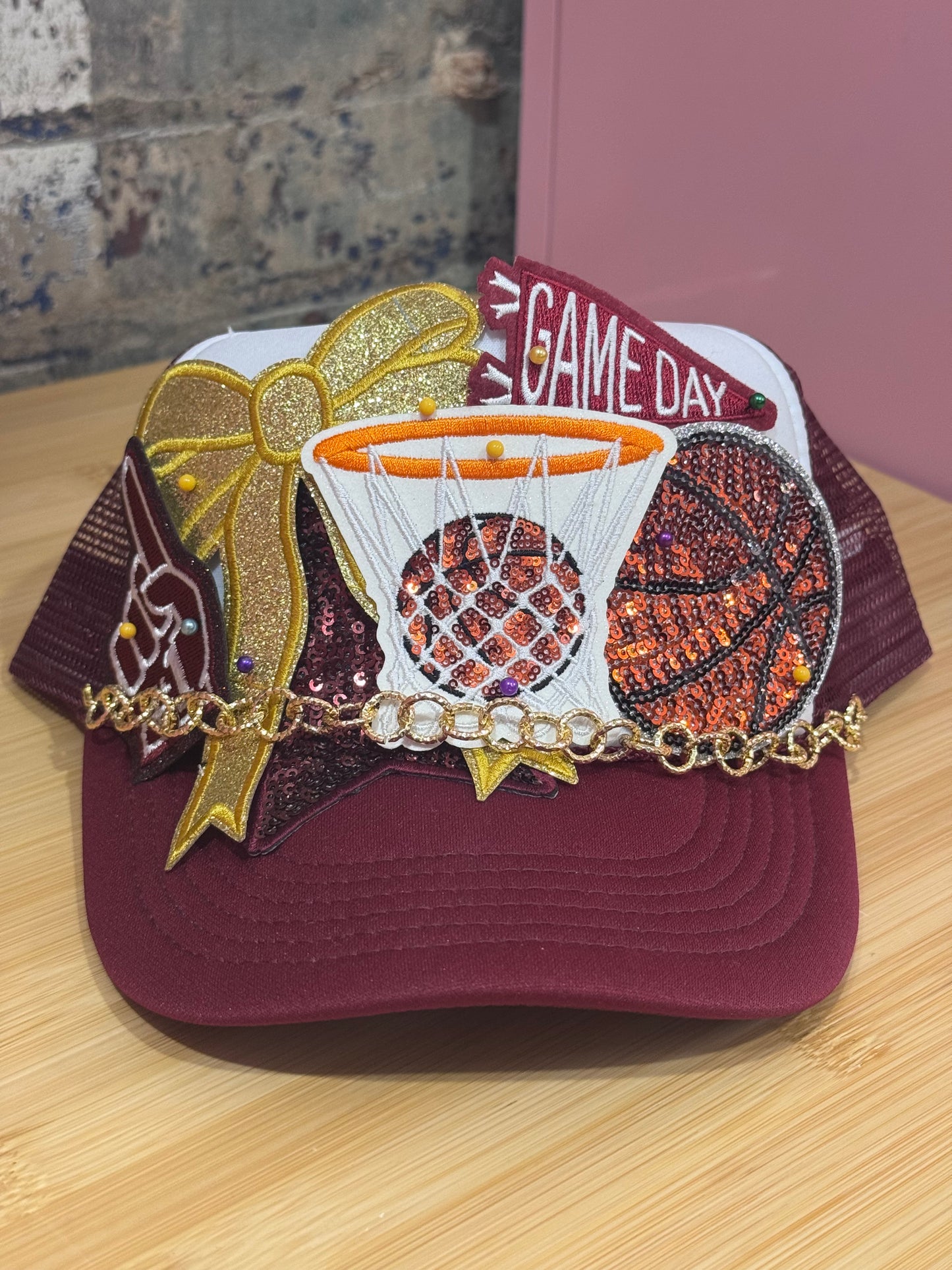 Crimson Gold Basketball