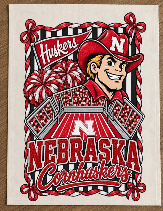 Nebraska Garden Flag