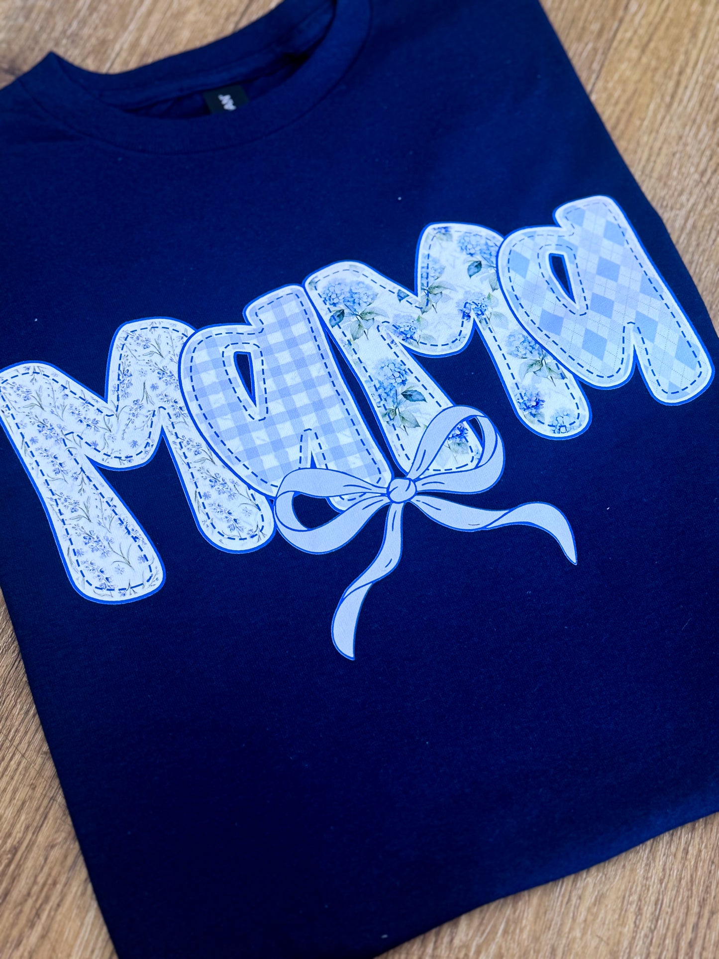 Navy Coquette Mama
