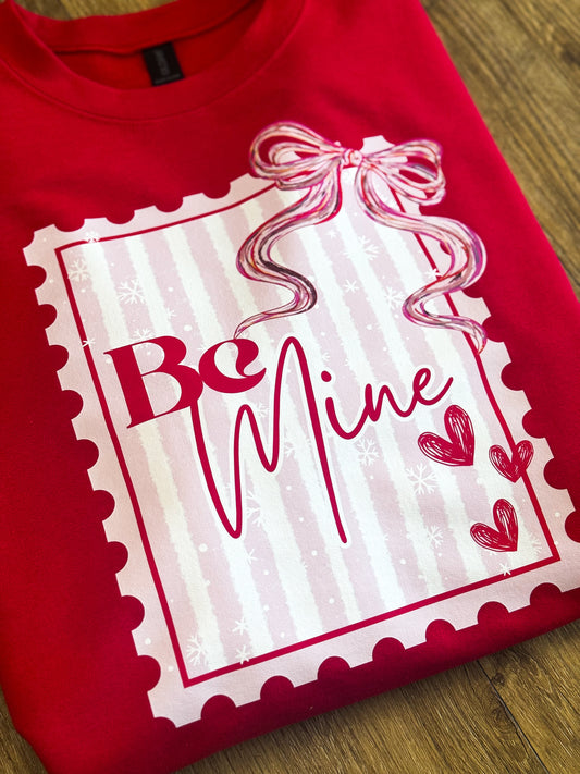 Be Mine Stamp - Red