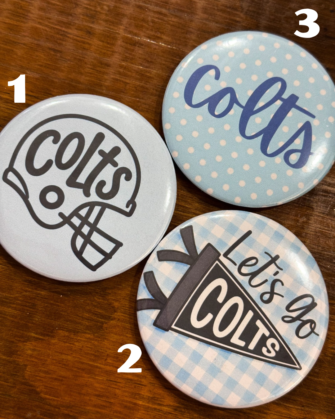 Coahulla Creek Game Day Buttons