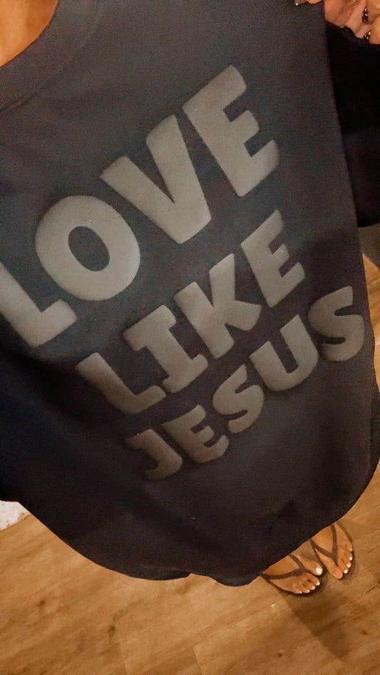 Black on Black Love Like Jesus