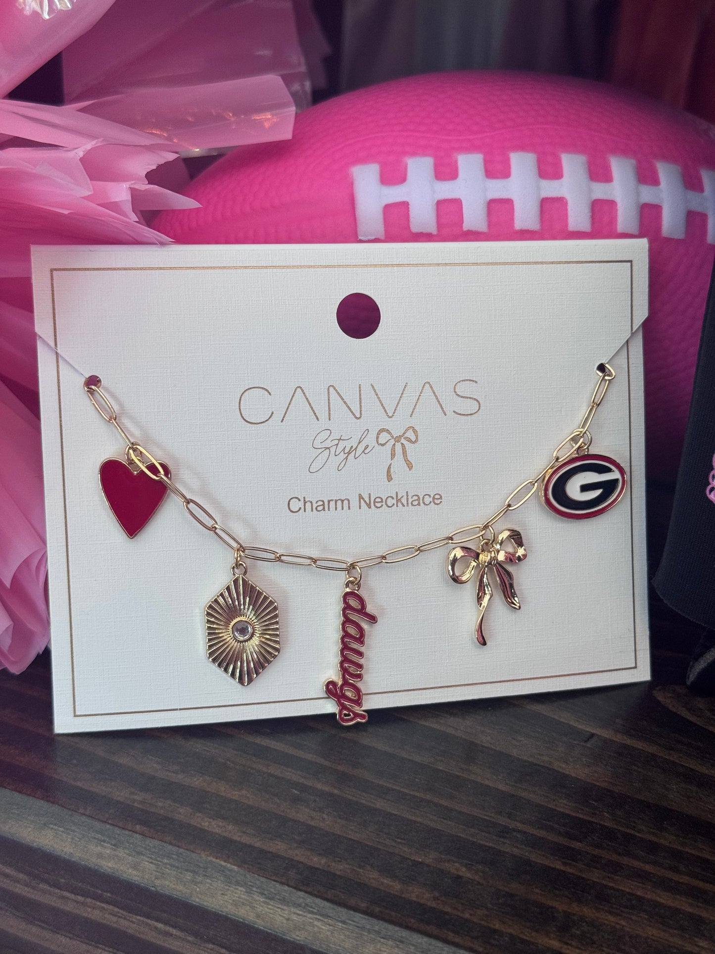 UGA Charm Necklace