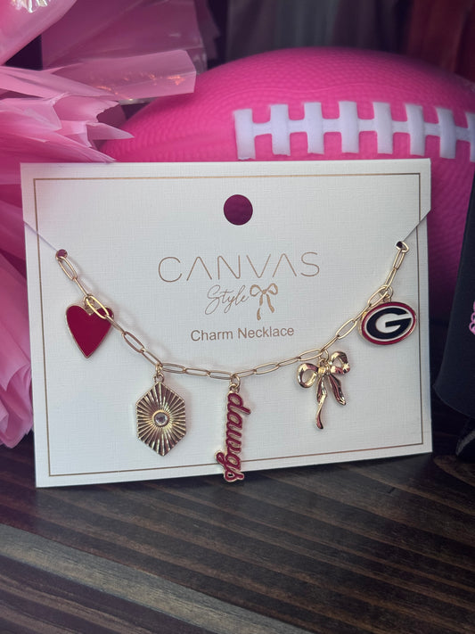 UGA Charm Necklace