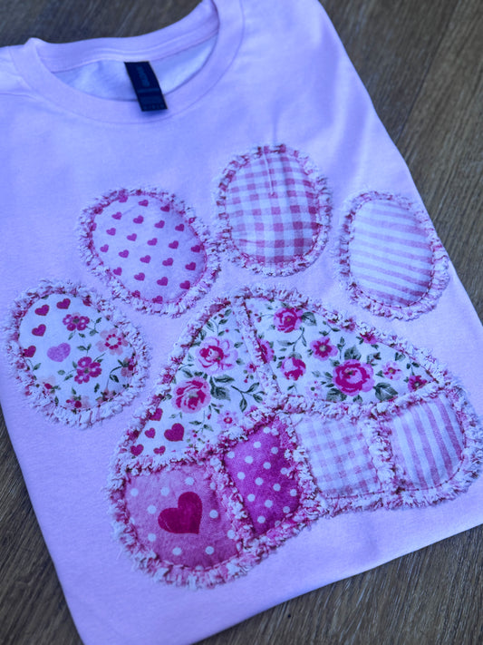 Quilted Paw Print