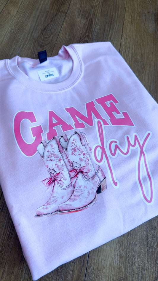 Preppy Game Day Crewneck