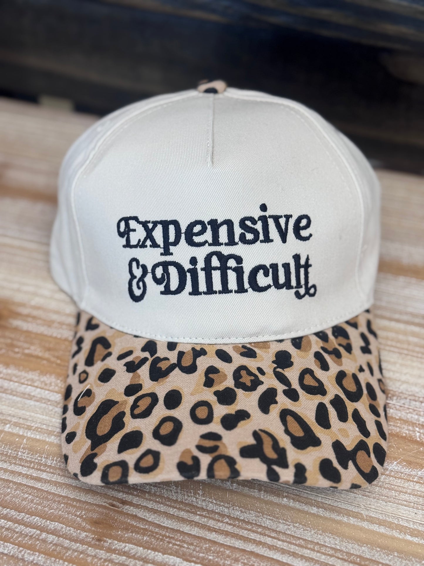 Expensive And Difficult Cheetah Hat
