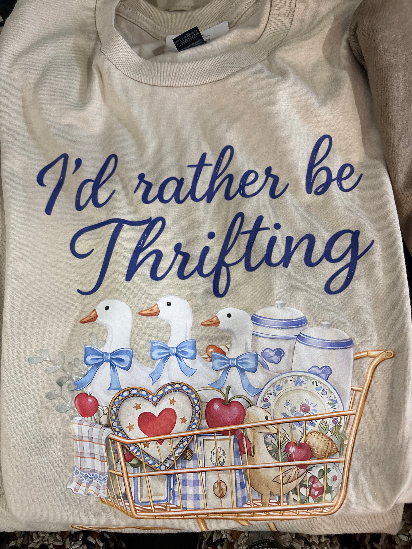 I’d rather be thrifting