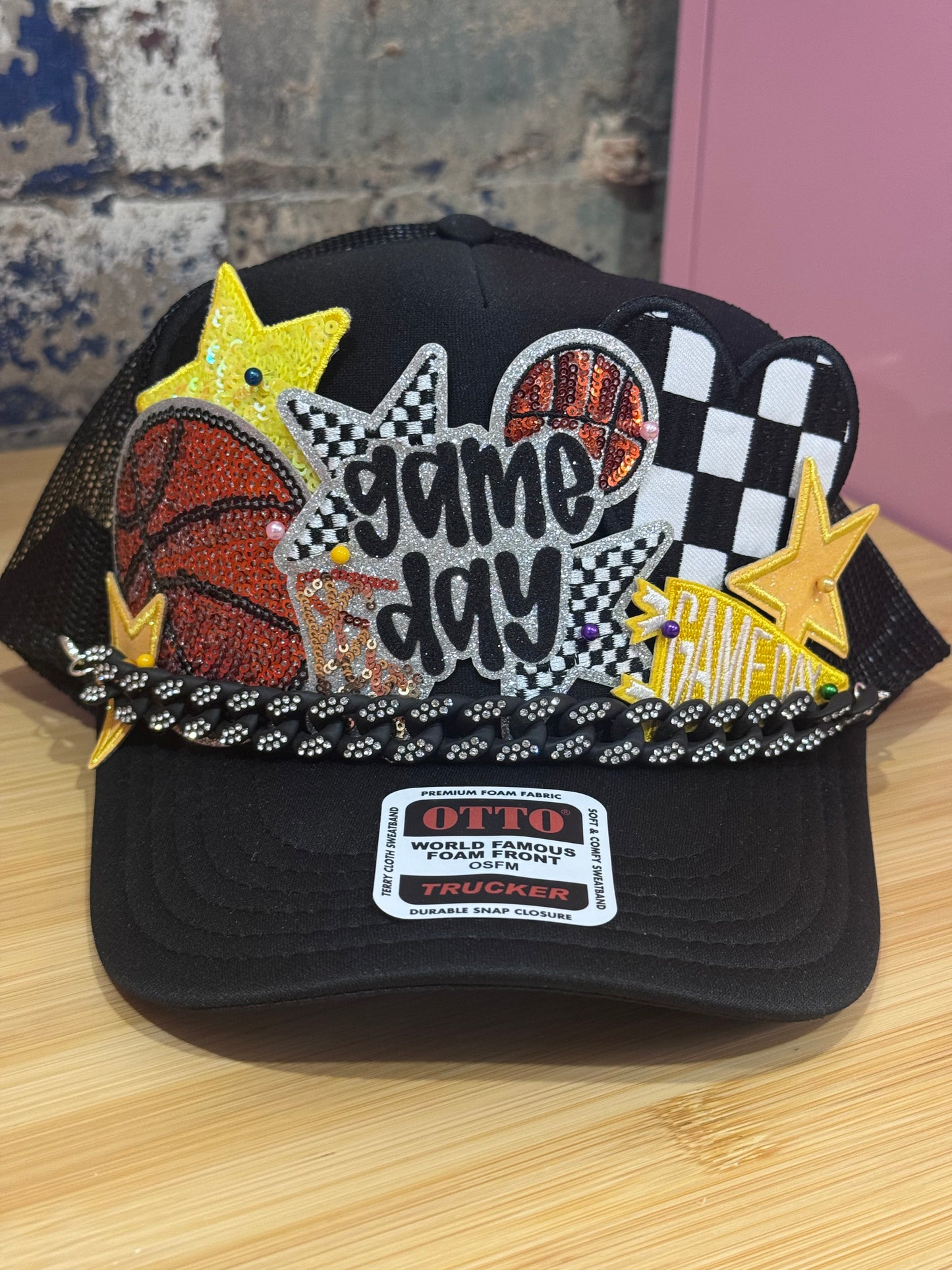 Black and Gold Basketball