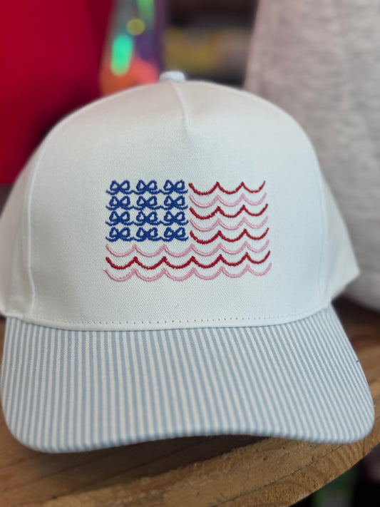 Bow Flag Hat