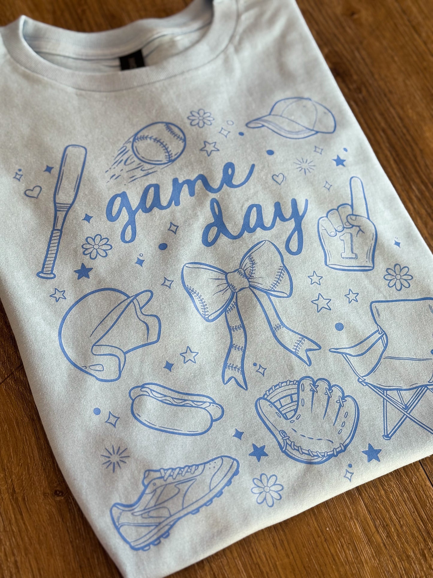 Game Day Baby Blue
