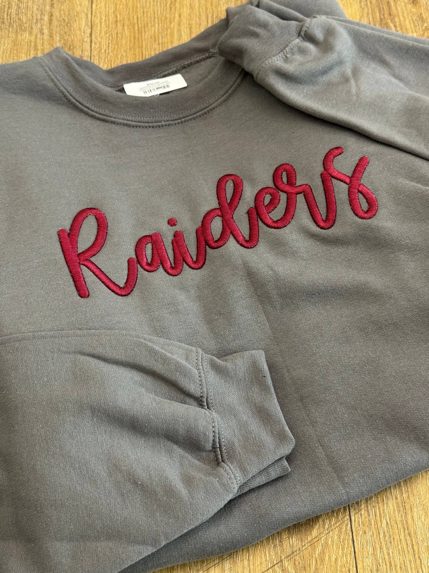 Raiders Puff Embroidery