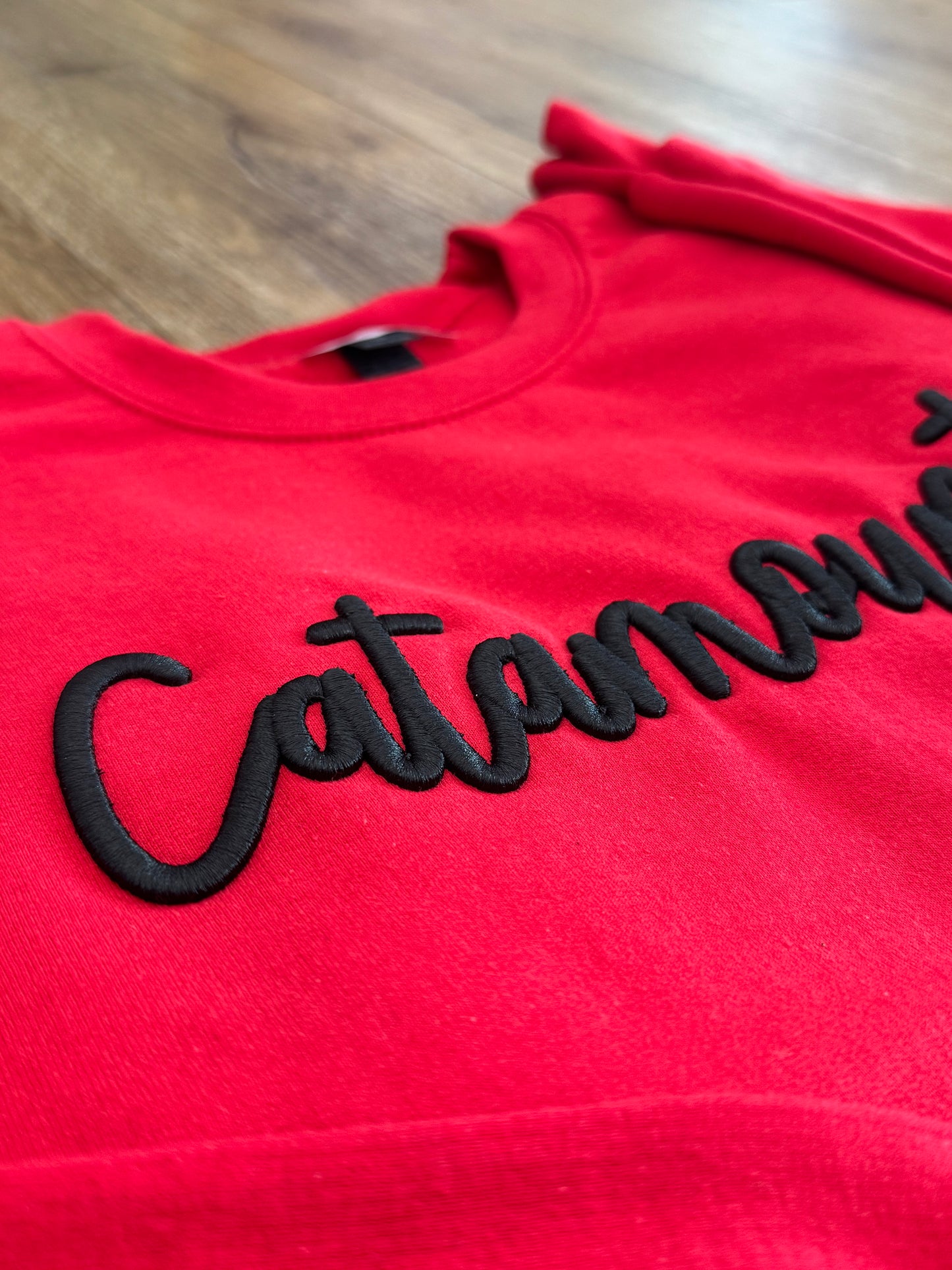 Catamounts Puff Embroidery
