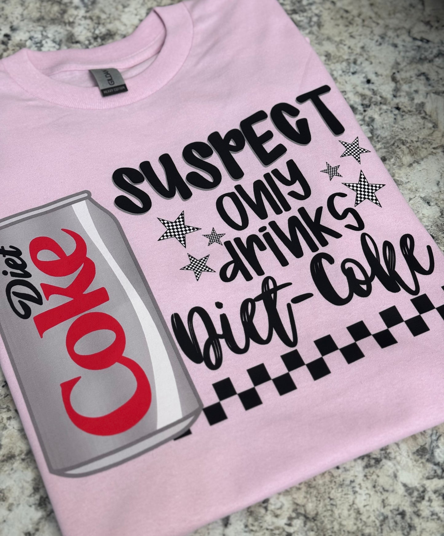 Suspect Only Drinks Diet Coke