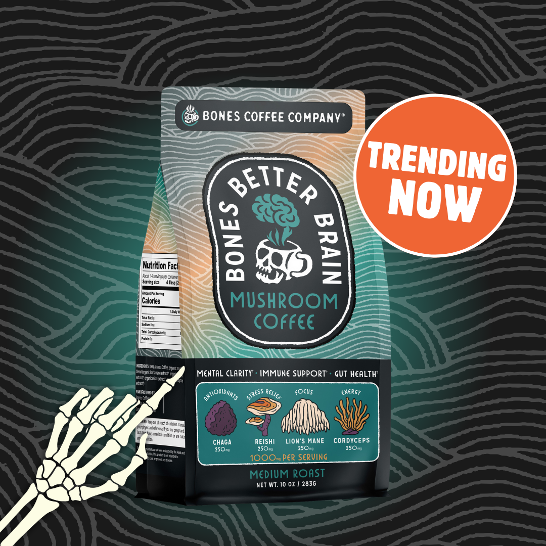 Better Brain Mushroom Coffee | Medium Roast | 10oz