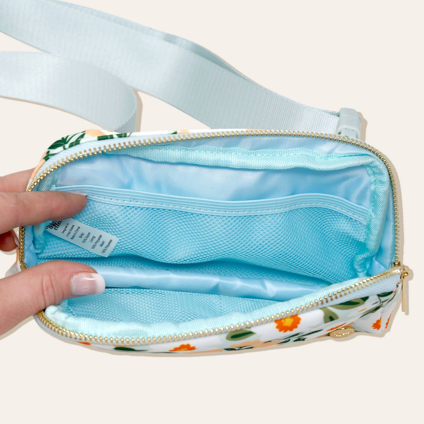 All You Need Belt Bag + Wallet - Flower Talk Print