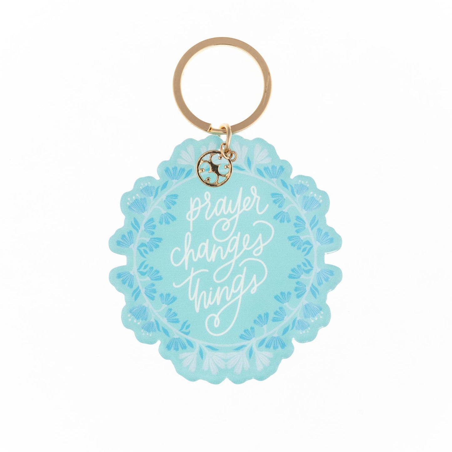 Acrylic Keychain Prayer Changes Things