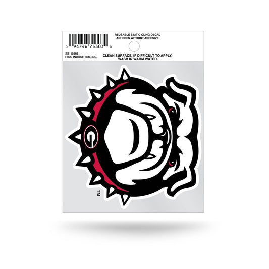 NCAA Georgia Small Static Cling