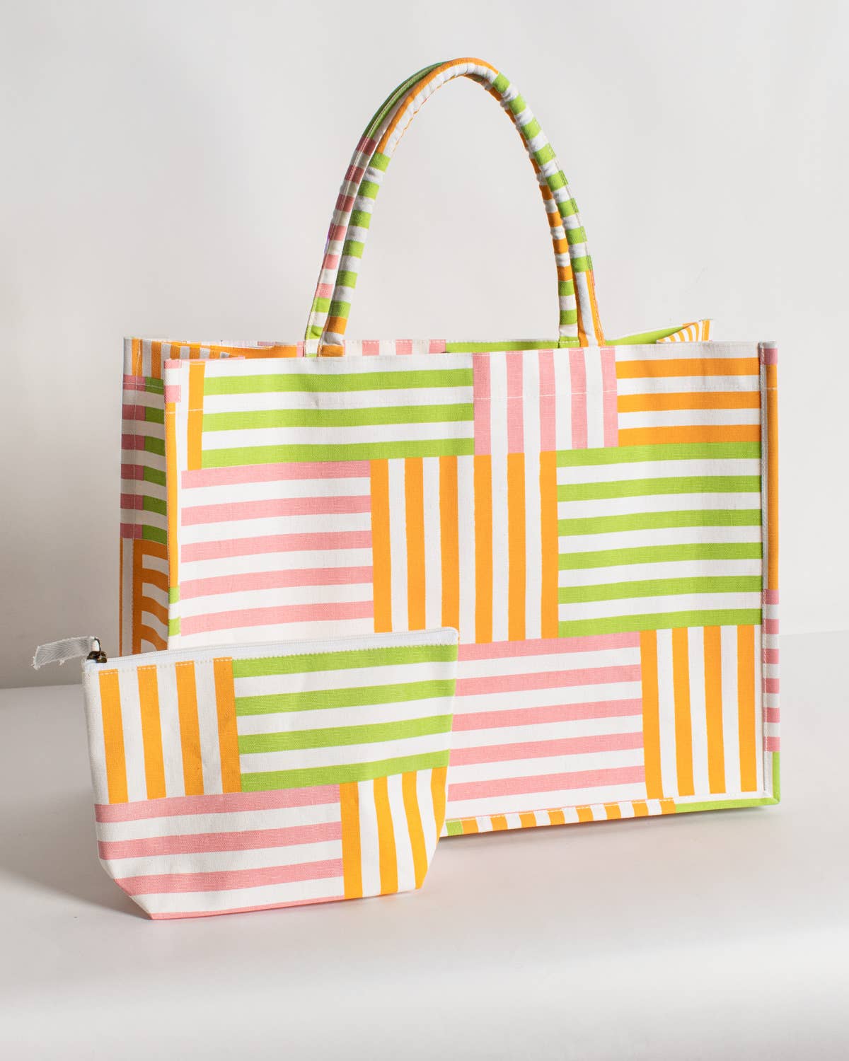 Freeport Stripe Tote   Multi   19x14x7.5