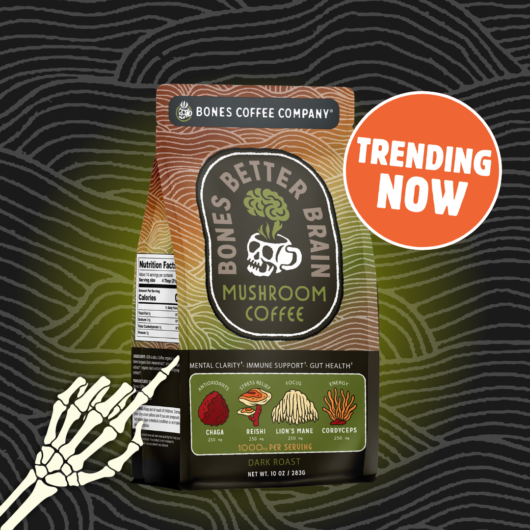 Better Brain Mushroom Coffee | Dark Roast | 10oz